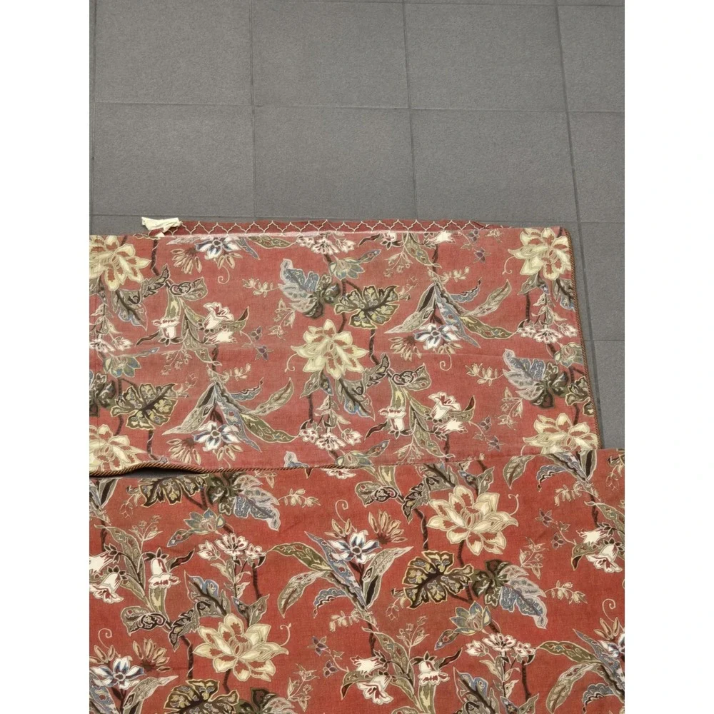 Roee Tree Bedding Queen Comforter Set Pillow Cases Shams‎ Red Floral